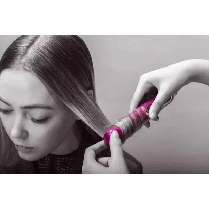 Щипцы-утюжок для завивки волос беспроводные Silver crest Portable hair curler (Розовый), фото 2