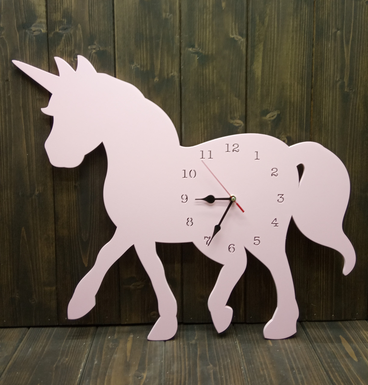 Единорог с сувенирными часами розовый - фото 1 - id-p128161602