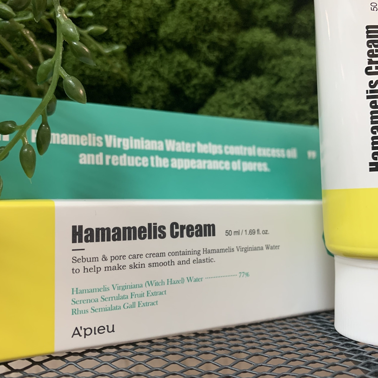 Крем для лица с экстрактом гамамелиса A'PIEU Hamamelis Cream, 50 мл - фото 2 - id-p128279616