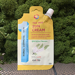 Солнцезащитный крем для лица и тела EYENLIP Tea Tree SPF50+ PA+++, 1 шт./20 гр
