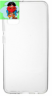Чехол для Samsung Galaxy A41 силиконовый, цвет: прозрачный