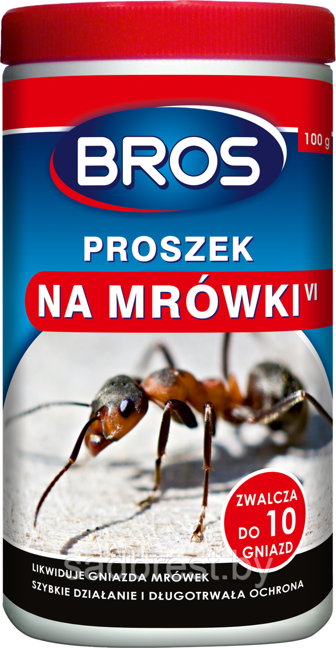 Порошок от муравьев Брос Bros, 100 гр - фото 2 - id-p122921544