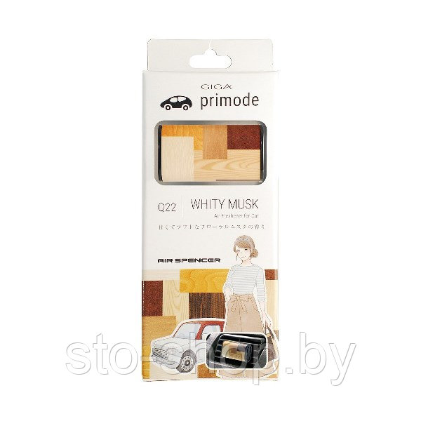 Ароматизатор на дефлектор GIGA Primode WHITY MUSK / Белый мускус - фото 2 - id-p128324180