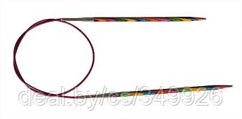 21344 Knit Pro Спицы круговые Symfonie 8мм/80см, дерево, многоцветный