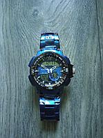 Часы наручные спорт CASIO GA-022, синие