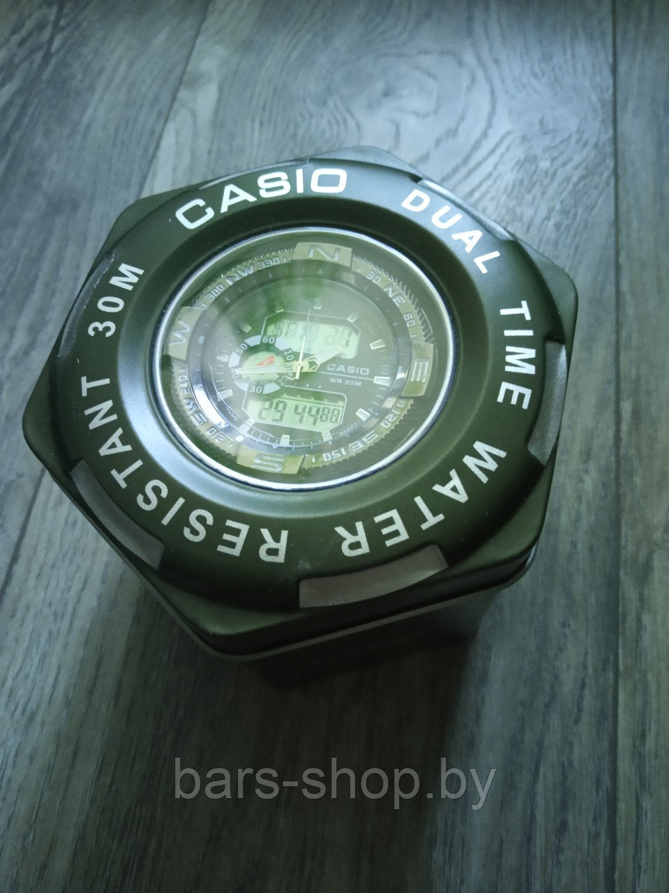 Часы наручные спорт CASIO GA-022, синие - фото 3 - id-p128360862