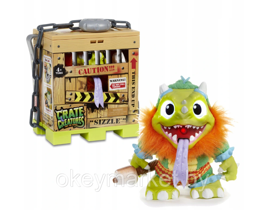 Интерактивная игрушка Crate Creatures Монстр Сизл 549260, фото 2