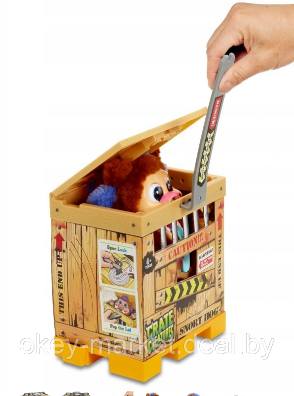 Интерактивная игрушка Crate Creatures Монстр Снорт 549253 - фото 2 - id-p128365911