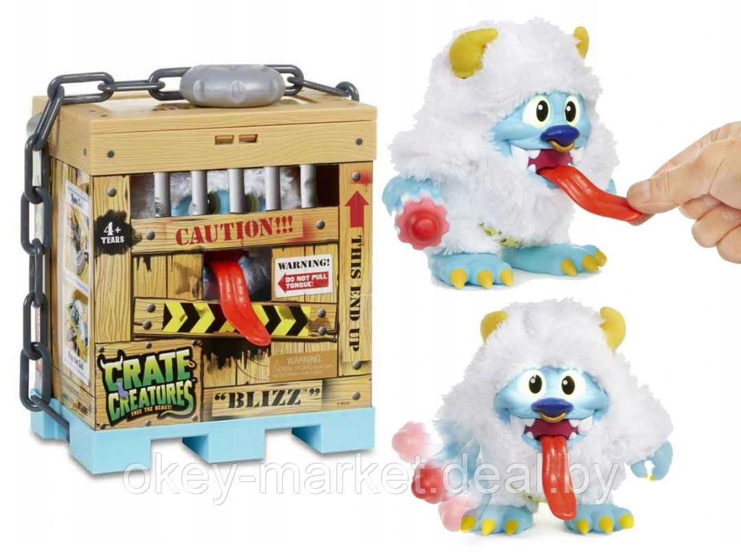 Интерактивная игрушка Crate Creatures Монстр Близ 549246 - фото 1 - id-p128365925