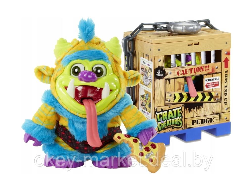 Интерактивная игрушка Crate Creatures Монстр Падж 549239 - фото 1 - id-p128366040