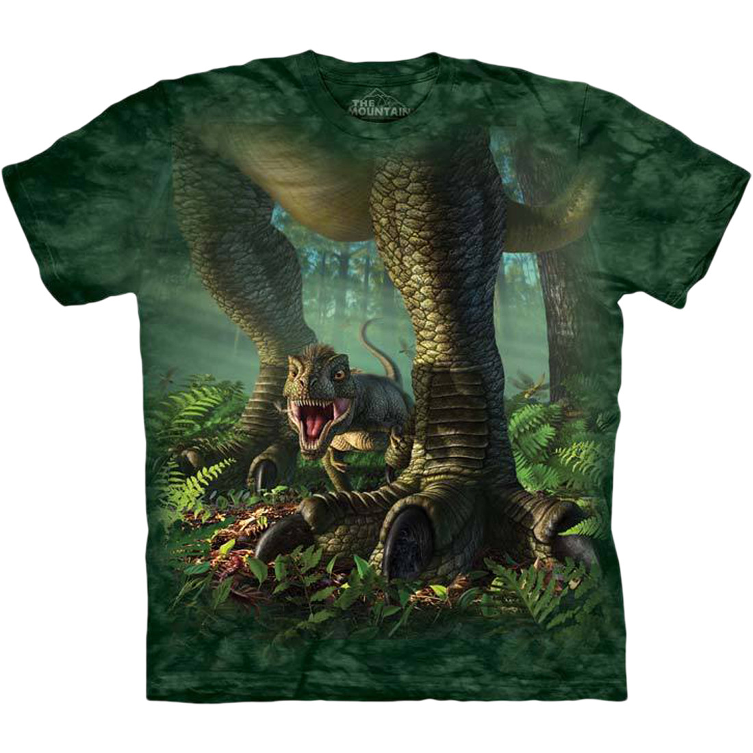 Динозавр REX 3d футболки the mountain