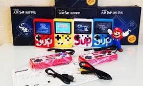 Игровая приставка Sup Plus 400в1 Game Box Sup Game Box + джойстик 400 игр в 1 синий цвет