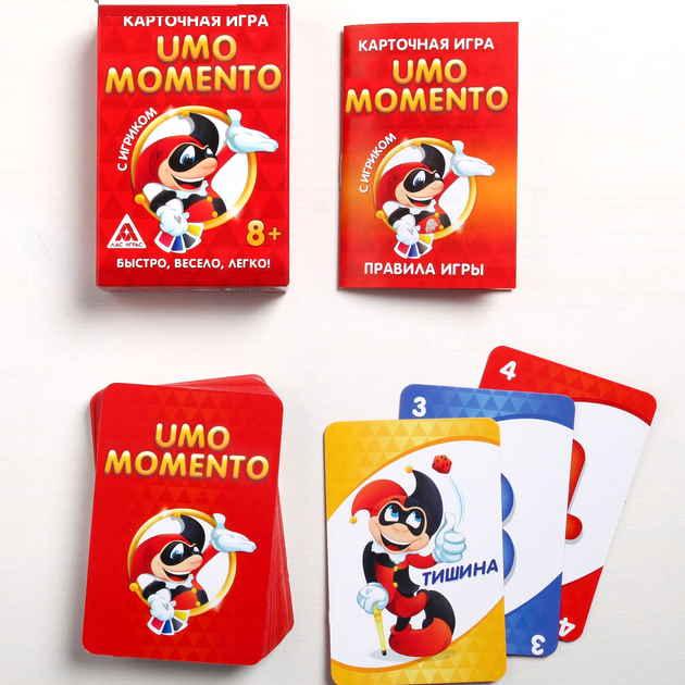 Игра карточная UNO momento - фото 2 - id-p128407117