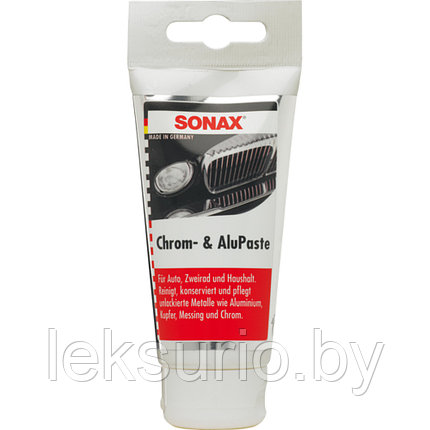 Паста для хрома и алюминия SONAX 308000, фото 2