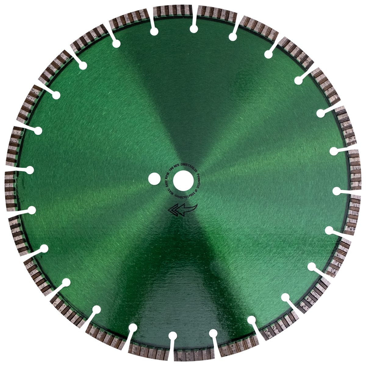 Круг алмазный 350 мм PowerCut DIAMAL сегмент 12 мм - фото 2 - id-p127865152