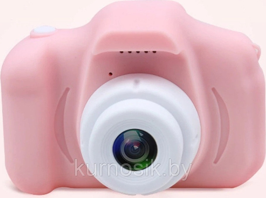 Детский цифровой фотоаппарат камера Розовый - фото 3 - id-p128520222