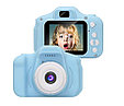 Детский цифровой фотоаппарат камера Голубой, фото 5