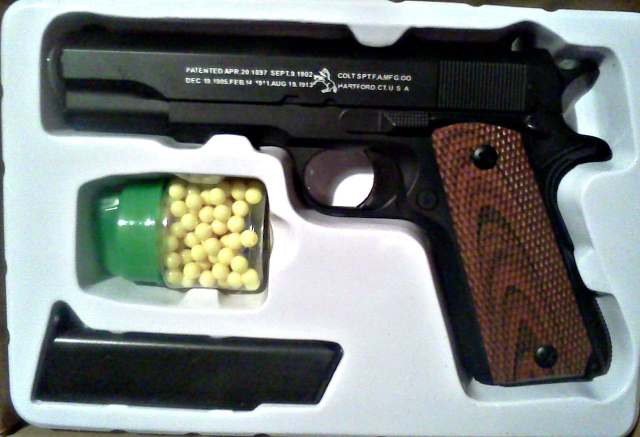 Детский Пневматический, Металлический пистолет С8 на пульках ( шариках ) С 8 - фото 2 - id-p8766364