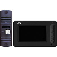 Видеодомофон CTV-DP400 чёрный (комплект)