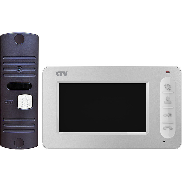 Видеодомофон CTV-DP400 чёрный (комплект) - фото 2 - id-p128563632