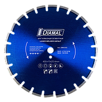 Круг алмазный 400 мм по асфальту DMA400 DIAMAL