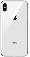 Задняя крышка для Apple iPhone XS (широкое отверстие под камеру), белая