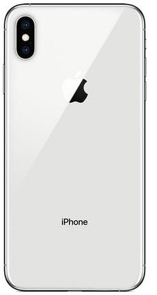 Задняя крышка для Apple iPhone XS (широкое отверстие под камеру), белая, фото 2