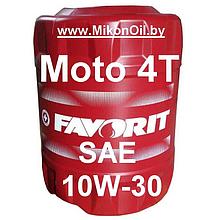 Масло моторное полусинтетическое SAE 10w30 API SL MOTO для 4-тактных двигателей, 20л (цена без НДС)