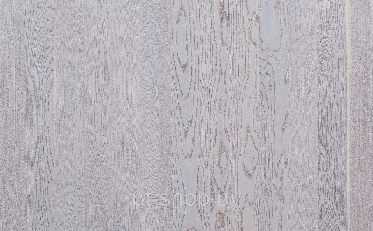 Паркетная доска POLARWOOD Дуб Premium Elara White Matt