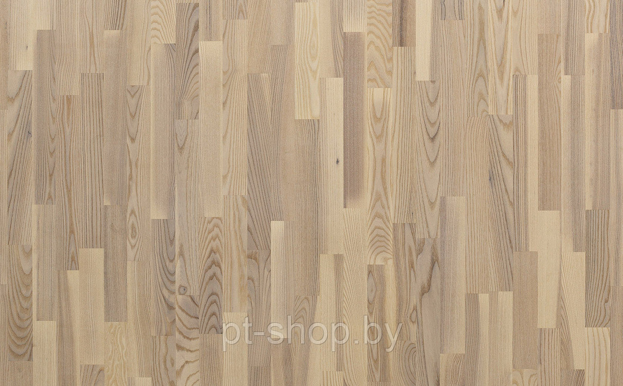 Паркетная доска POLARWOOD Ясень Living White Matt