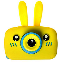 Детская цифровая камера GSMIN Fun Camera Rabbit (Желтый)