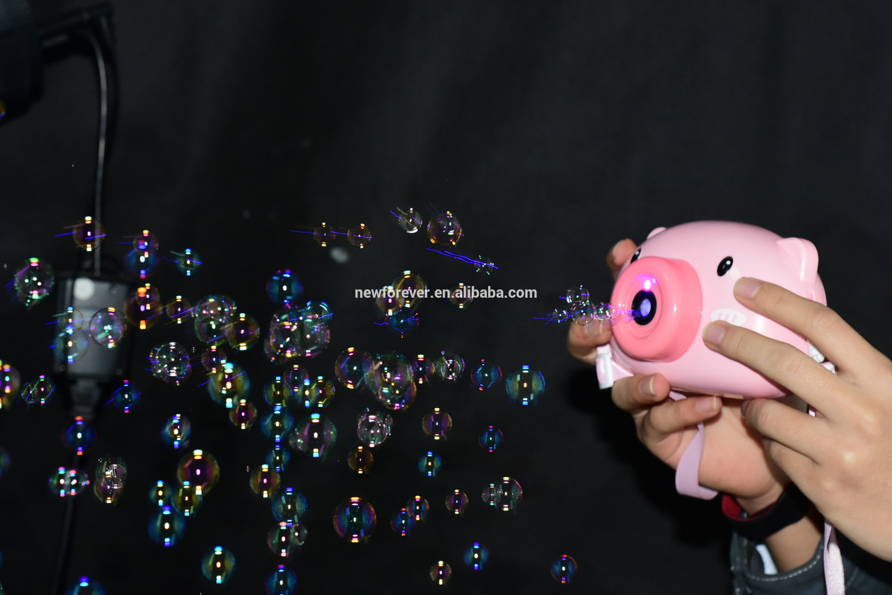 Мыльный Пузырятор Bubble Camera "Свинка Пеппа" Фотоаппарат для создания Музыкальных мыльных пузырей + 2 флакон - фото 2 - id-p128323735