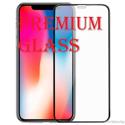 Защитное стекло для Apple iPhone 11 (Premium Glass) с полной проклейкой (Full Screen), черное, фото 2