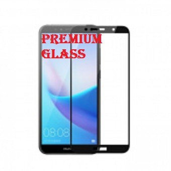 Защитное стекло для Huawei Honor 7A (Premium Glass) с полной проклейкой (Full Screen), черное, фото 2