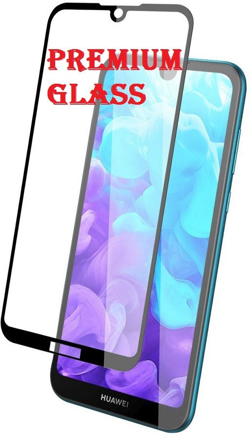 Защитное стекло для Huawei Y9s (Premium Glass) с полной проклейкой (Full Screen), черное - фото 1 - id-p61489045