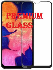 Защитное стекло для Samsung Galaxy A10 (Premium Glass) с полной проклейкой (Full Screen), черное