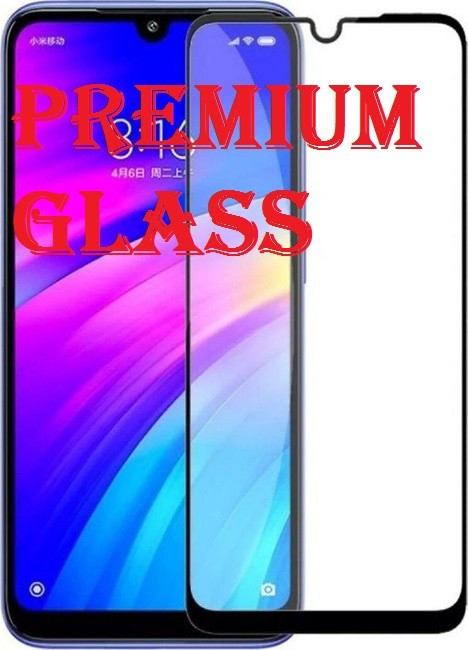 Защитное стекло для Xiaomi Redmi 8 (Premium Glass) с полной проклейкой (Full Screen), черное - фото 1 - id-p128448198