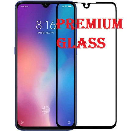 Защитное стекло для Xiaomi Redmi Note 8T (Premium Glass) с полной проклейкой (Full Screen), черное, фото 2