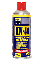KW-40 Универсальная смазка ТМ 'KRAFT' в аэрозольной упаковке 400 мл KF002