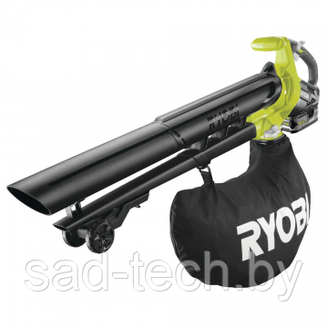 ONE + / Воздуходувка-пылесос садовая бесщеточная RYOBI RBV1850 - фото 1 - id-p128626890