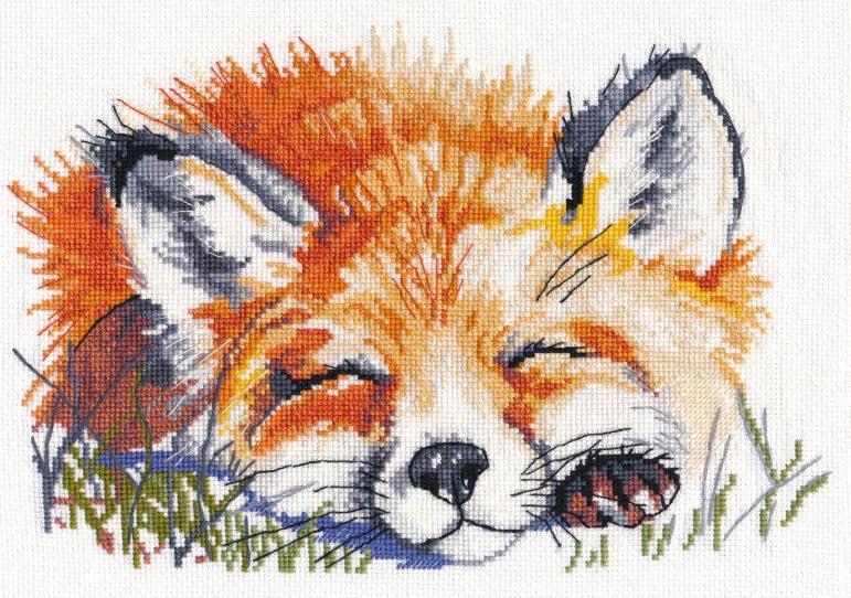Набор для вышивания крестом "Рыжая".