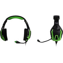 Игровая гарнитура SmartBuy RUSH BATTLE STATION (SBHG-9500) черно-зеленая, фото 2
