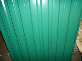 Профнастил для забора высота 1.5 метра (МП20А, 0.45 мм, цветной, РБ), фото 2