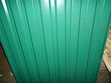 Профнастил для забора высота 1.7 метра (МП20А, 0.45 мм, цветной, РБ), фото 5