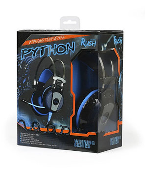 Игровая гарнитура SmartBuy RUSH PYTHON (SBHG-4000) синяя, фото 2