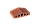 Клинкерный профильный кирпич KING KLINKER Рубиновый красный (01), 310/250x100x78 мм., фото 3
