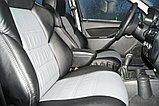 Чехлы на сидения Dinas Drive, универсальные, черно-серый, фото 4