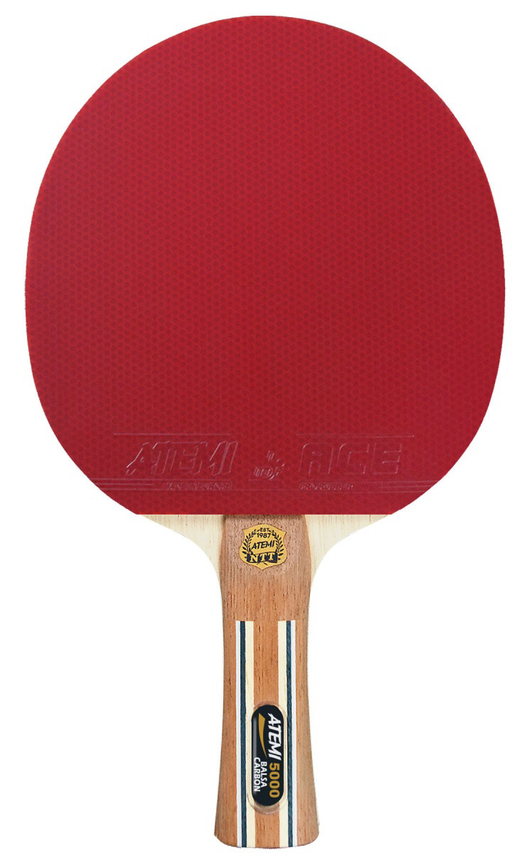 Теннисная ракетка Atemi 5000 Balsa Carbon - фото 2 - id-p128739164