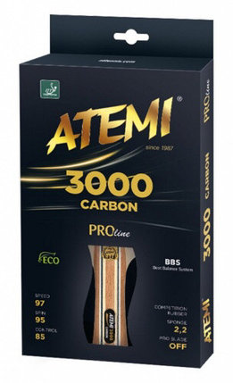 Теннисная ракетка Atemi 3000 Balsa Carbon, фото 2