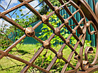 Арка садовая кованая под виноград. Пергола кованая для винограда в саду, фото 6